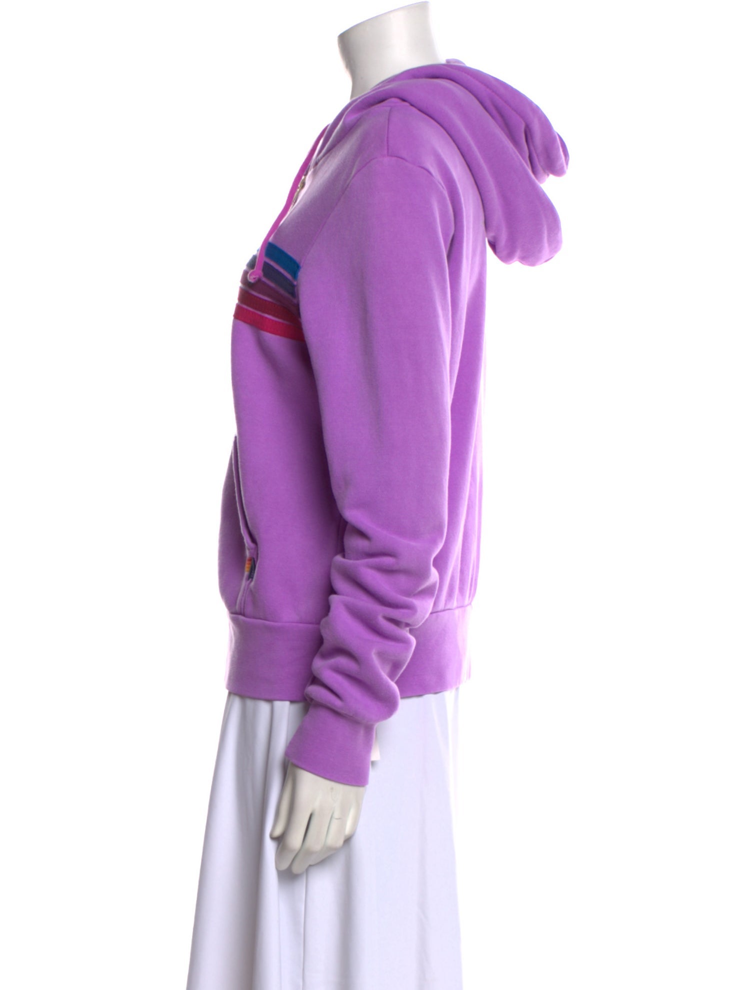 Aviator Nation Striped Crew Neck Sweater