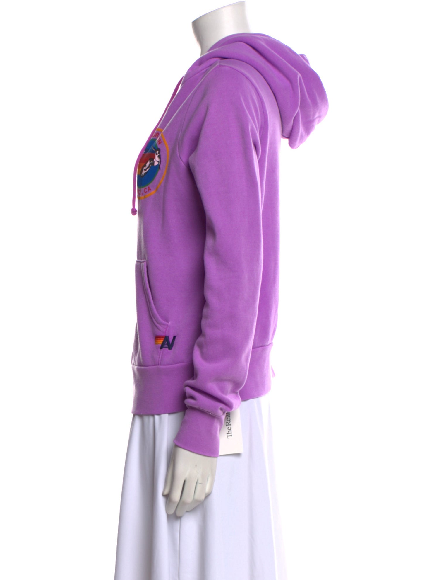 Aviator Nation Graphic Print V-Neck Sweater