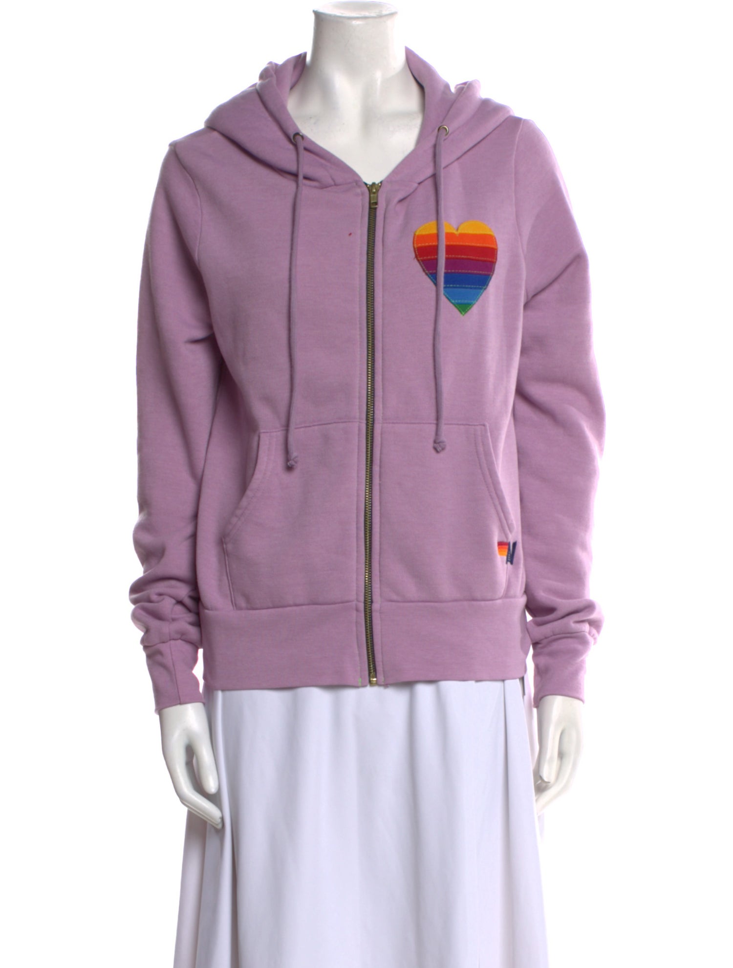 Aviator Nation Graphic Print V-Neck Sweater