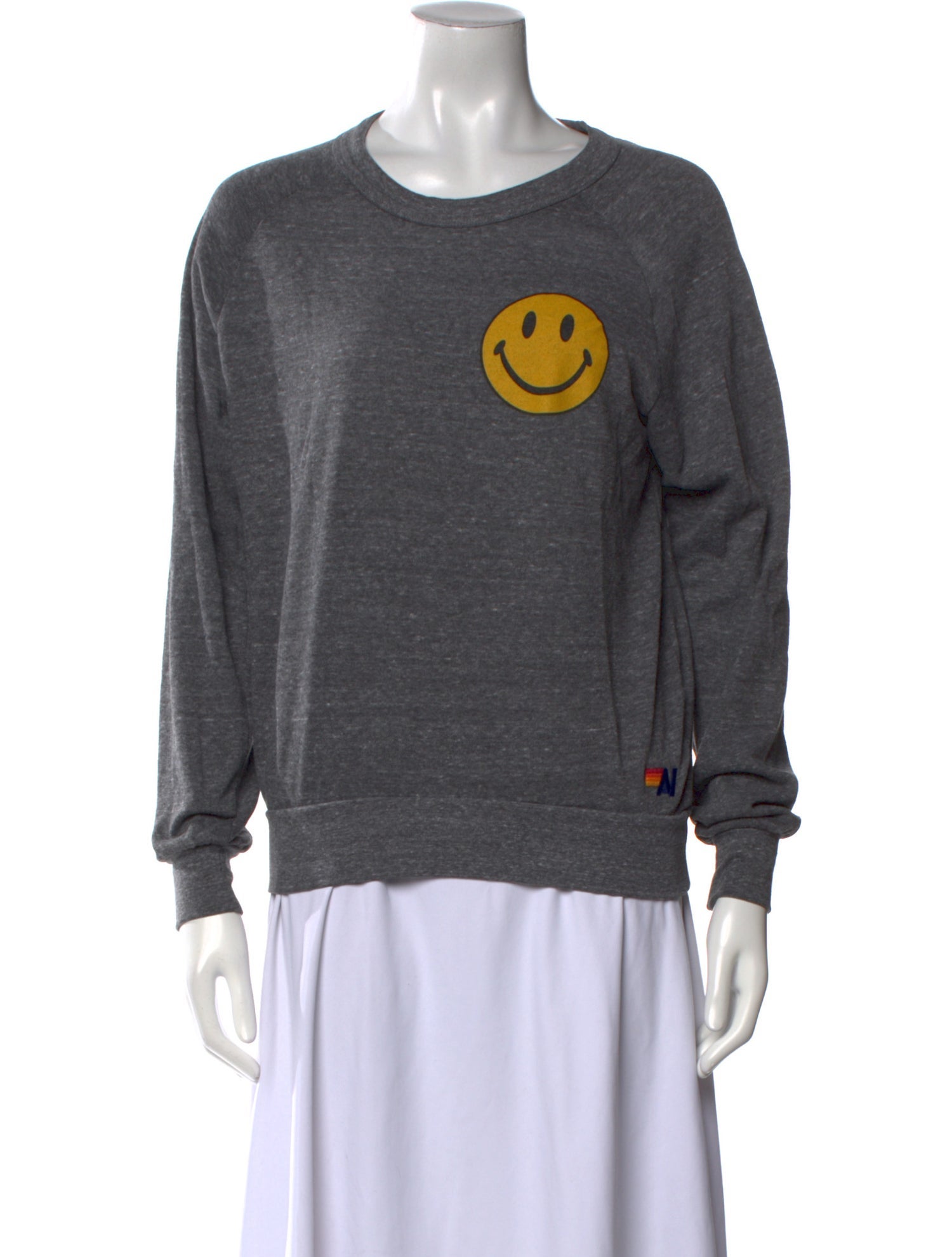 Aviator Nation Graphic Print Crew Neck Sweatshirt