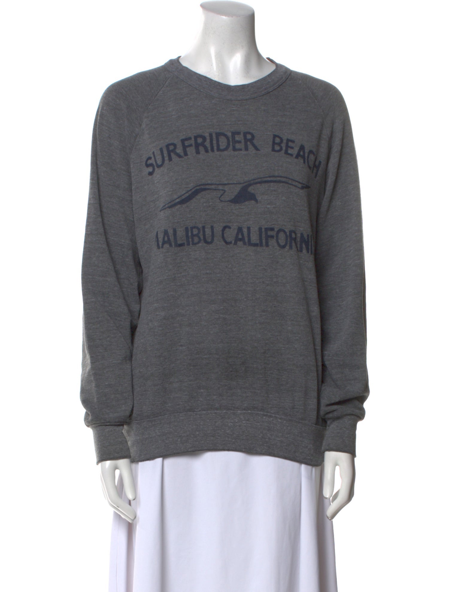 Aviator Nation Graphic Print Crew Neck Sweatshirt