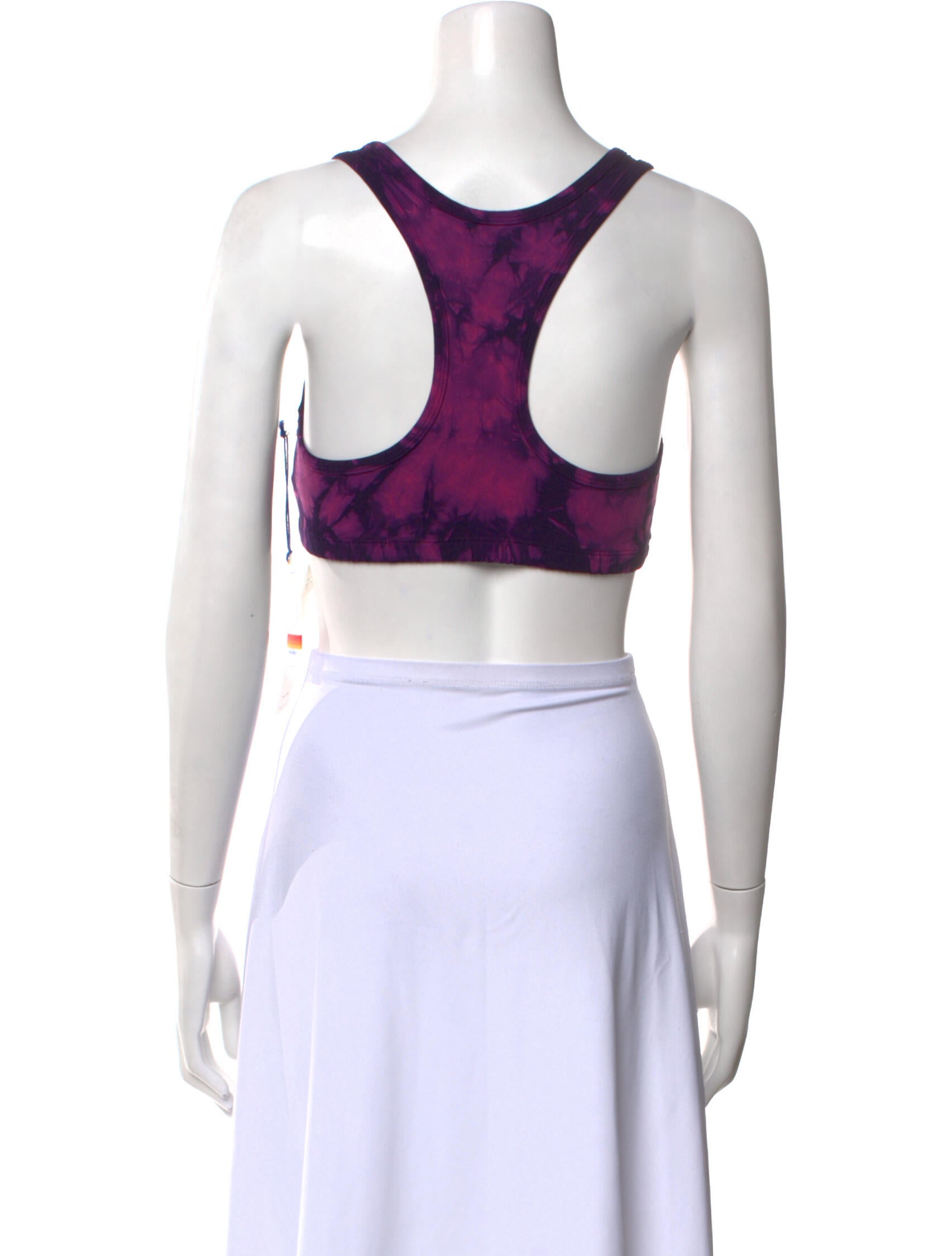 Aviator Nation Printed Scoop Neck Crop Top w/ Tags