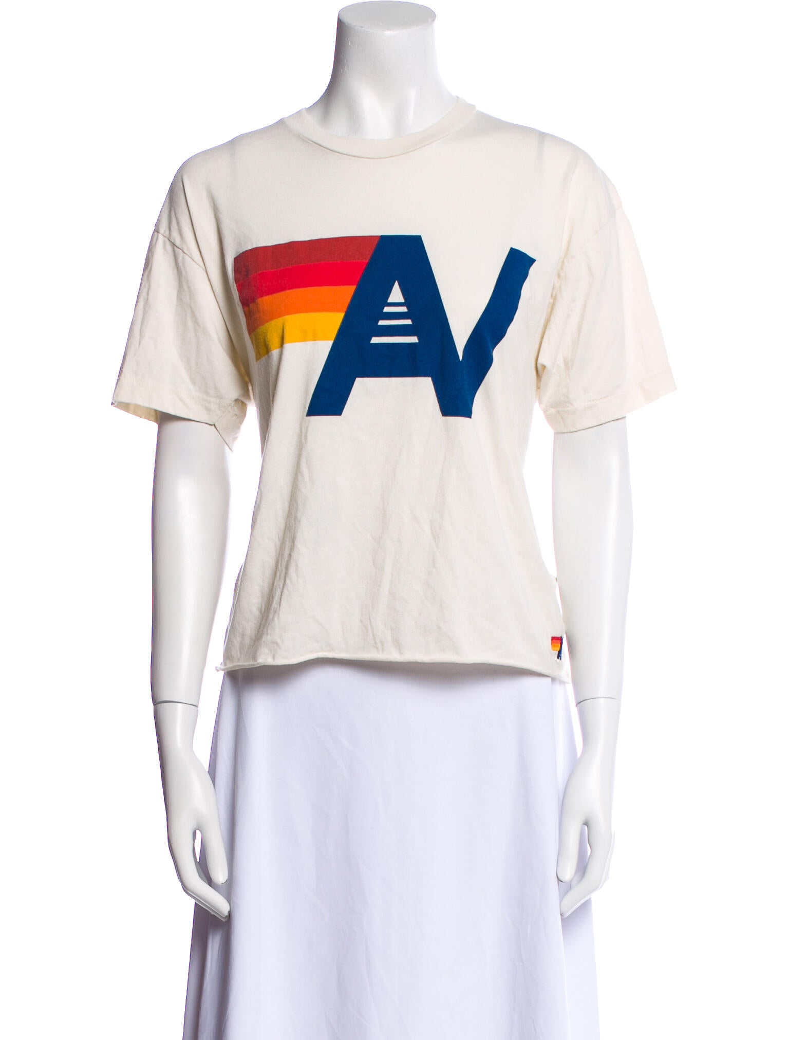 Aviator Nation Graphic Print Crew Neck T-Shirt