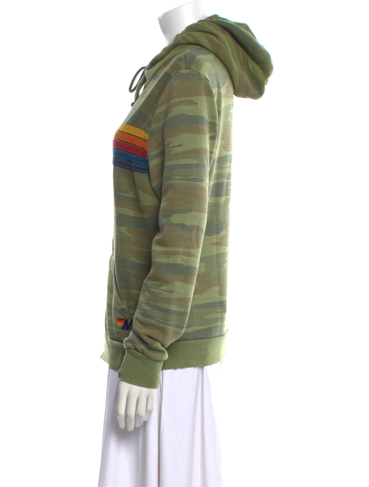 Aviator Nation Printed Crew Neck Sweatshirt