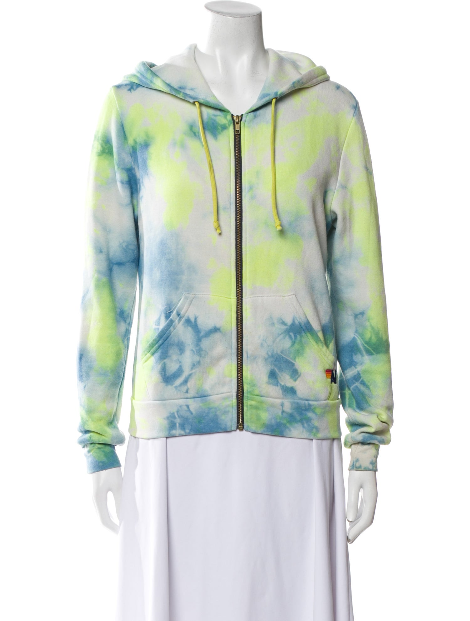 Aviator Nation Tie-Dye Print Jacket