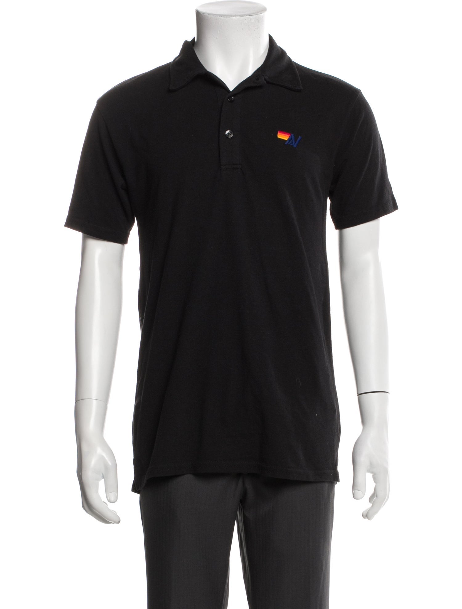 Aviator Nation Crew Neck Short Sleeve Polo Shirt