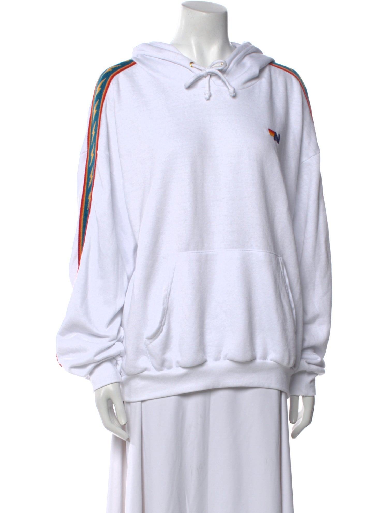 Aviator Nation V-Neck Long Sleeve Sweatshirt