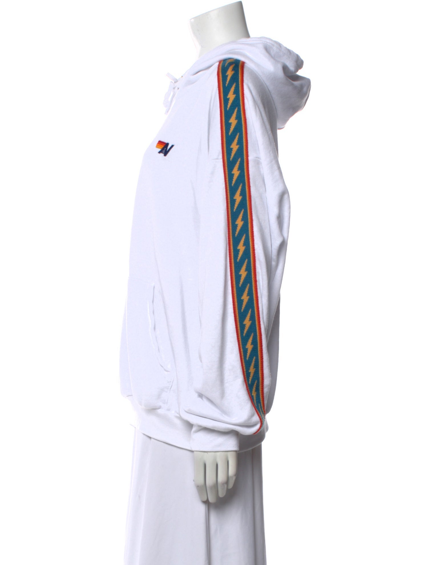 Aviator Nation V-Neck Long Sleeve Sweatshirt