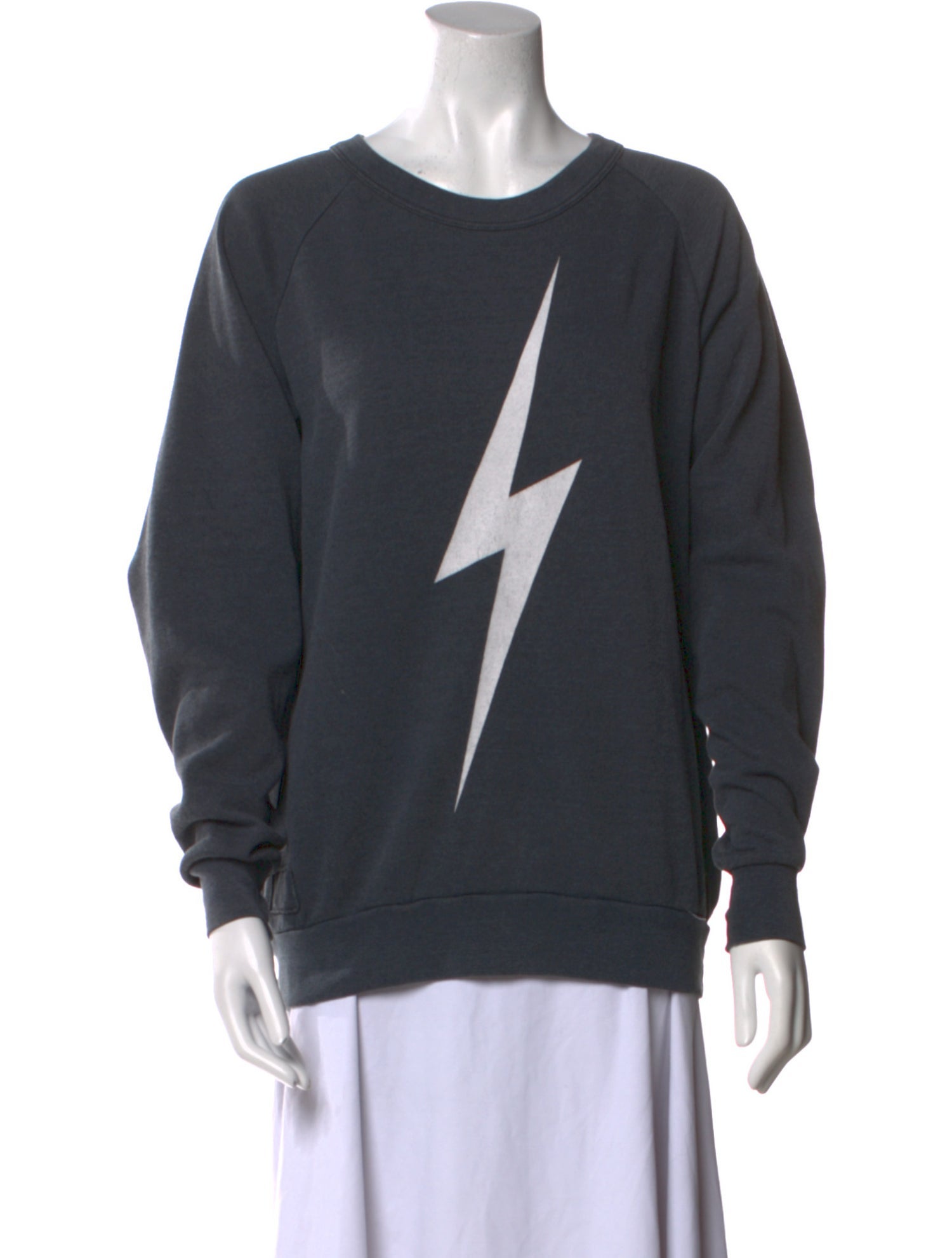 Aviator Nation Graphic Print Crew Neck Sweatshirt