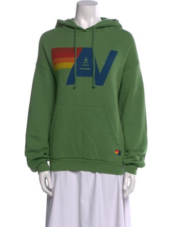 Aviator Nation Graphic Print Crew Neck Sweatshirt