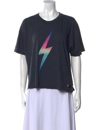 Aviator Nation Graphic Print Crew Neck T-Shirt