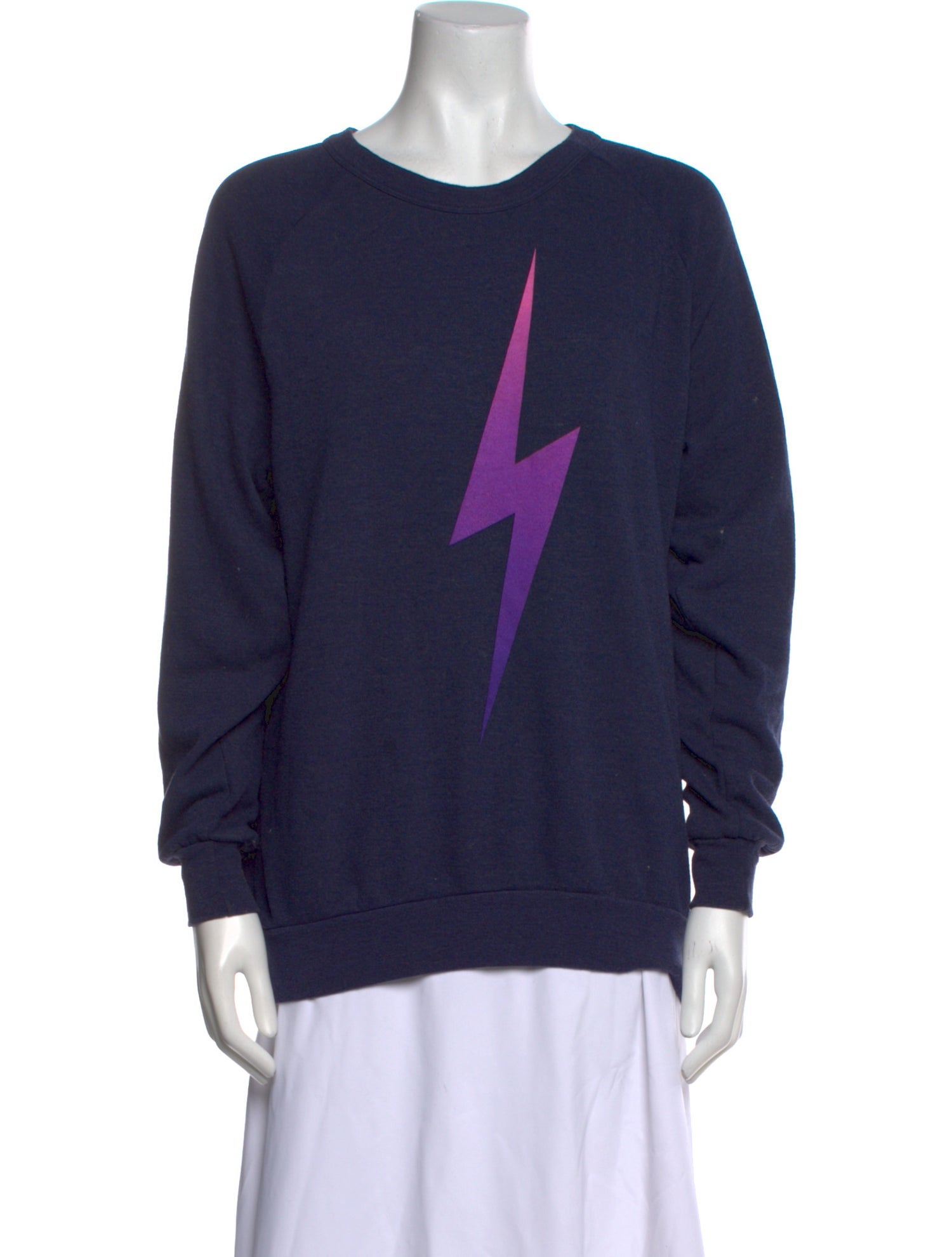 Aviator Nation Graphic Print Crew Neck Sweatshirt