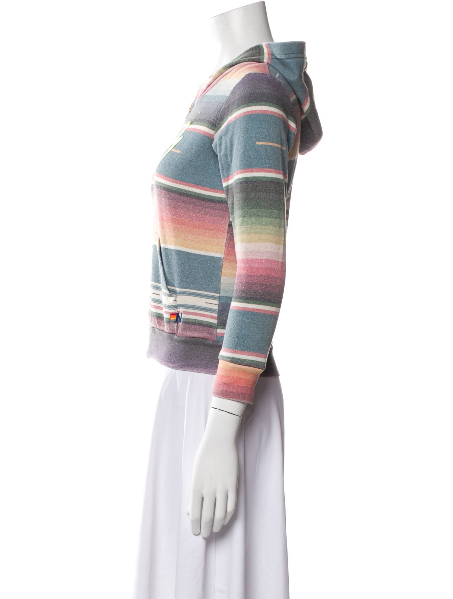 Aviator Nation Striped Evening Jacket