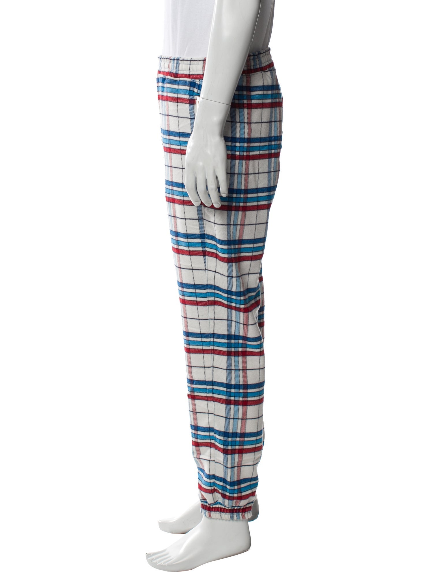 Aviator Nation Plaid Print Pajama Bottoms