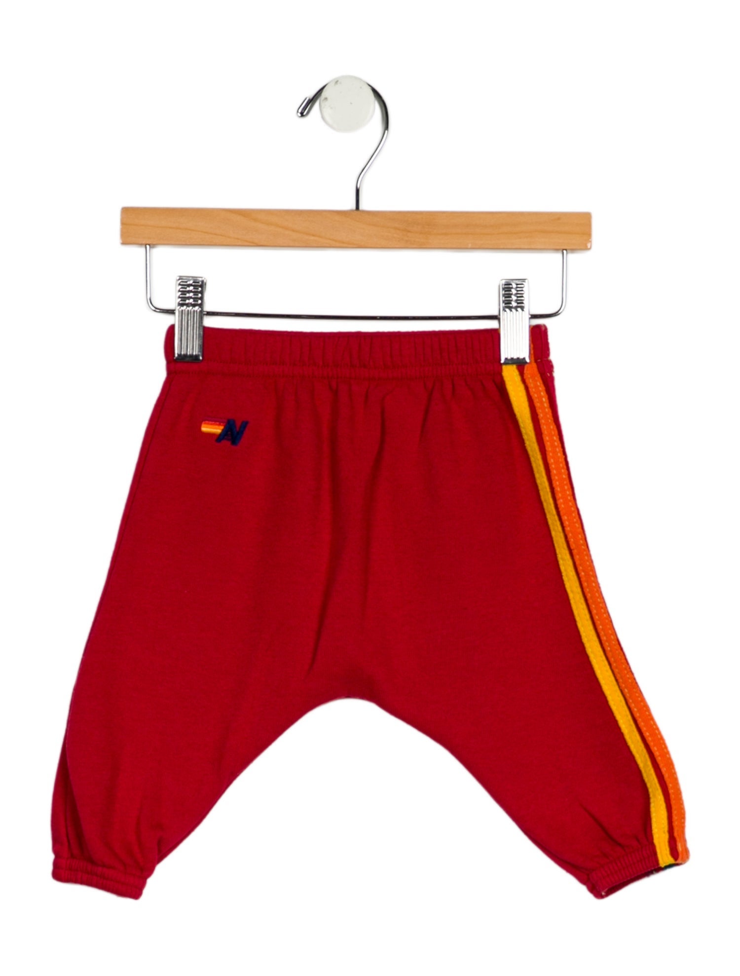 Aviator Nation infant boys' red multicolored pants