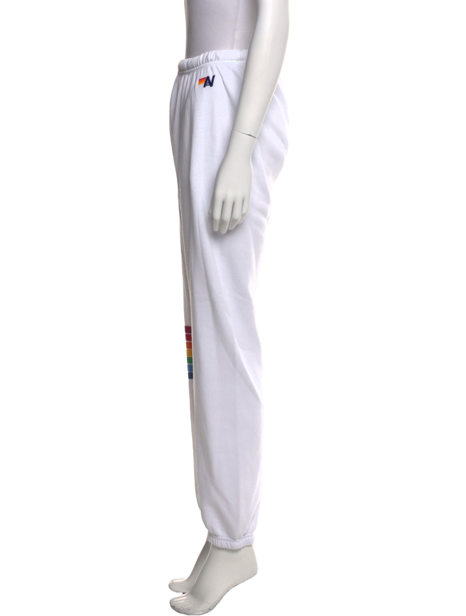 Aviator Nation Striped Skinny Leg Pants