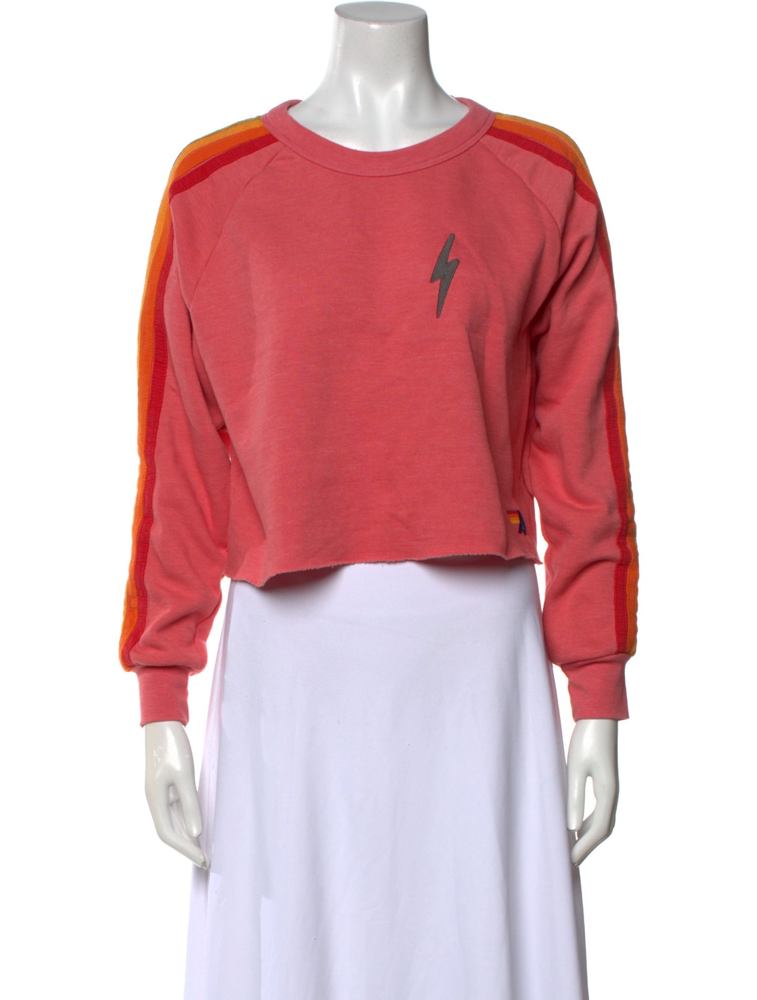 Aviator Nation Crew Neck Long Sleeve Sweatshirt