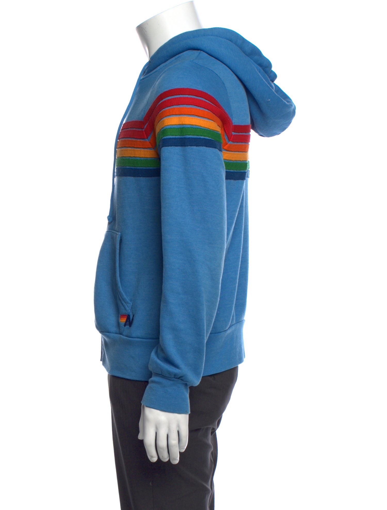 Aviator Nation Striped V-Neck Sweater