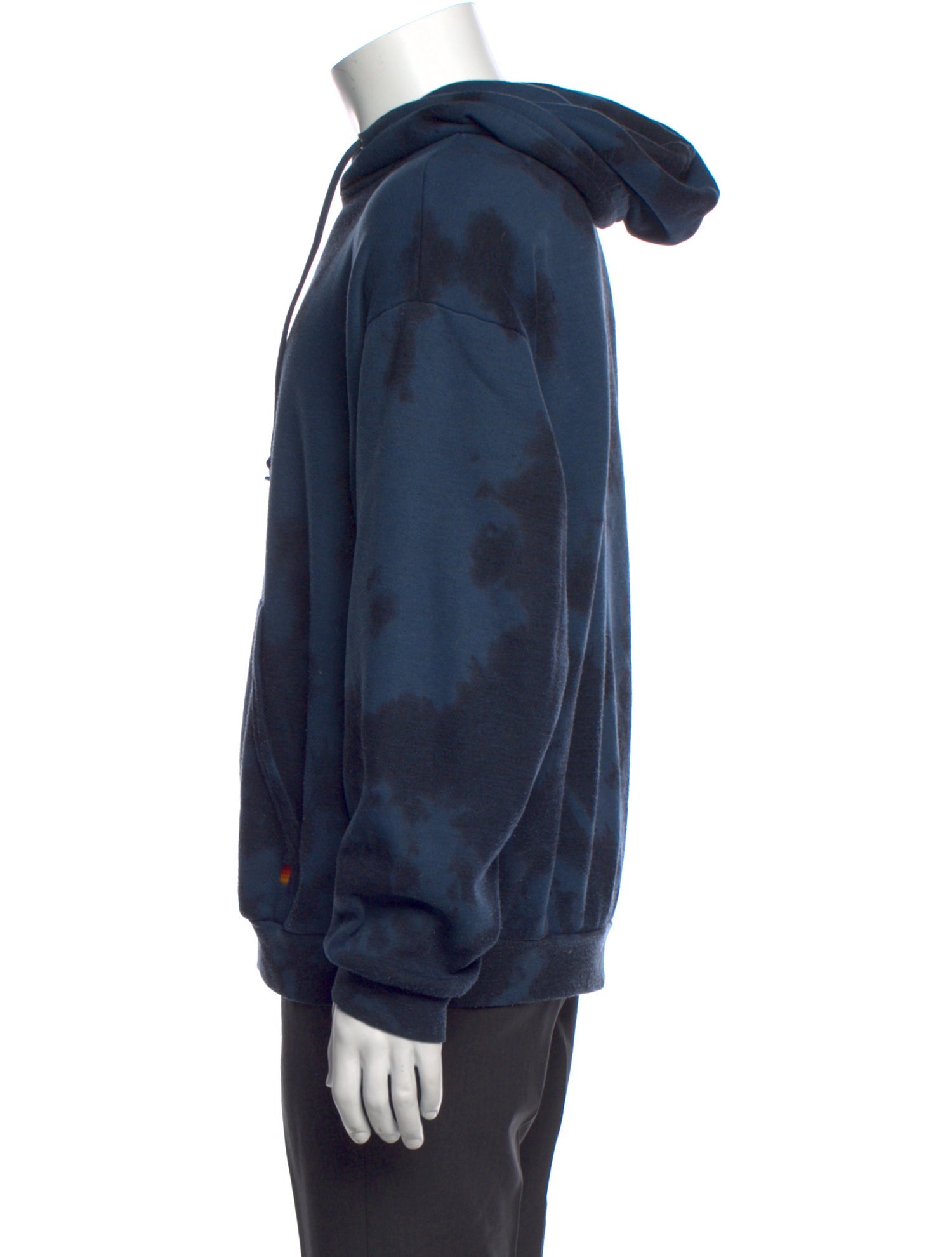 Aviator Nation Tie-Dye Print Crew Neck Hoodie