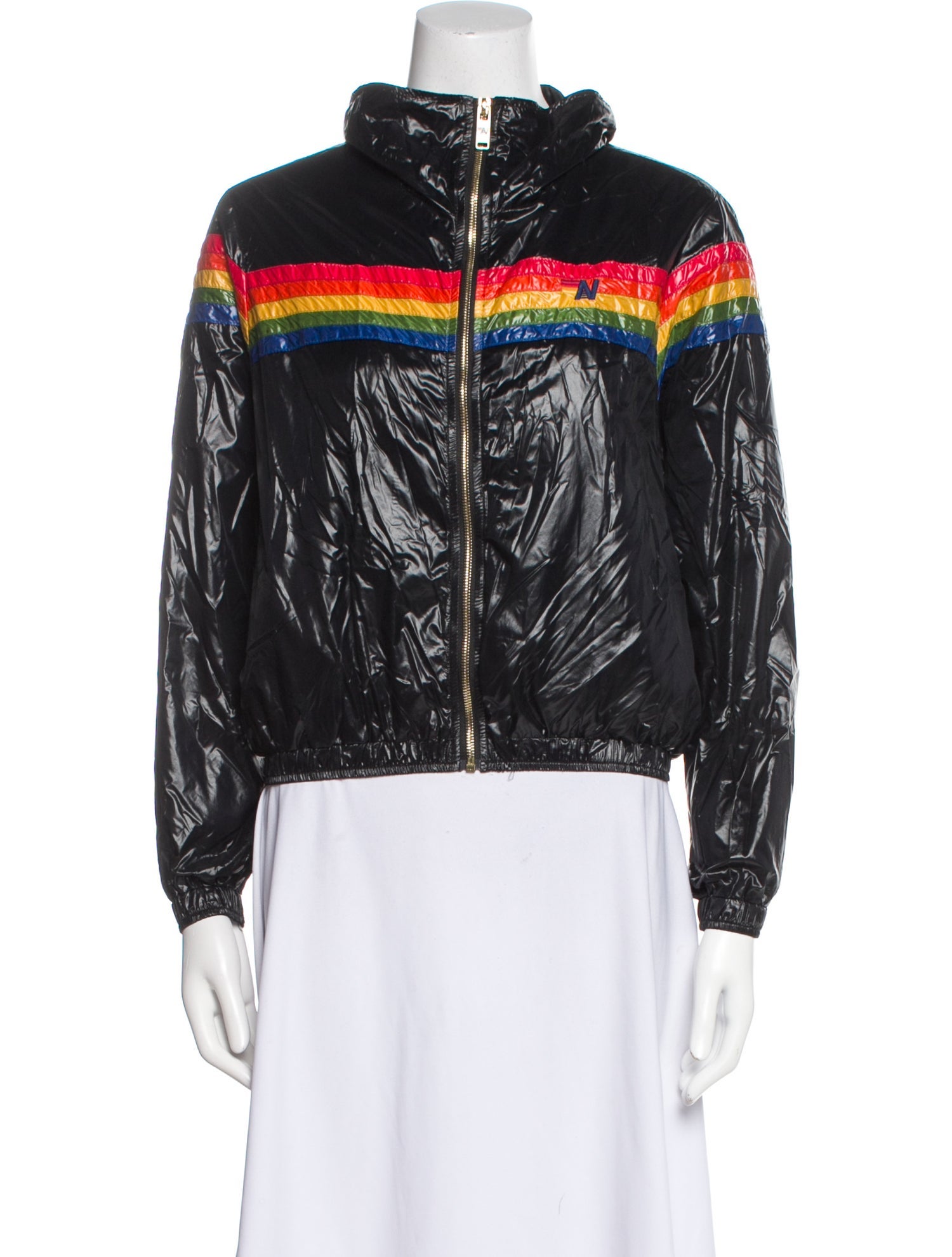 Aviator Nation Nylon Biker Jacket