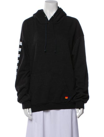 Aviator Nation Cowl Neck Long Sleeve Sweatshirt