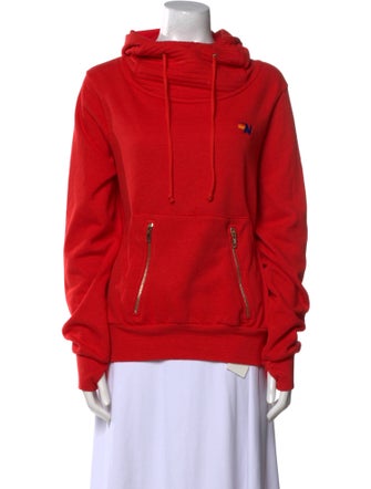 Aviator Nation Mock Neck Long Sleeve Sweatshirt