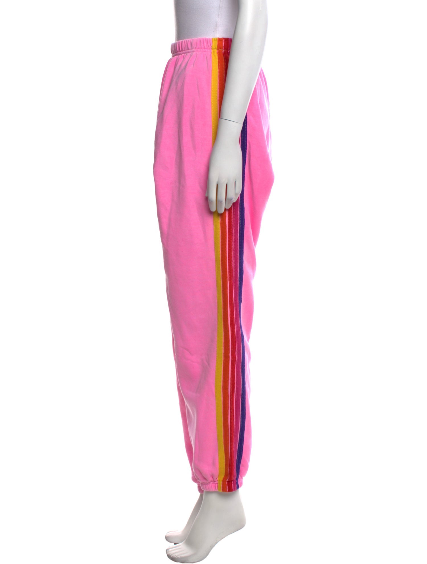 Aviator Nation Colorblock Pattern Skinny Leg Pants