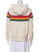 Aviator Nation Striped Crew Neck Sweatshirt
