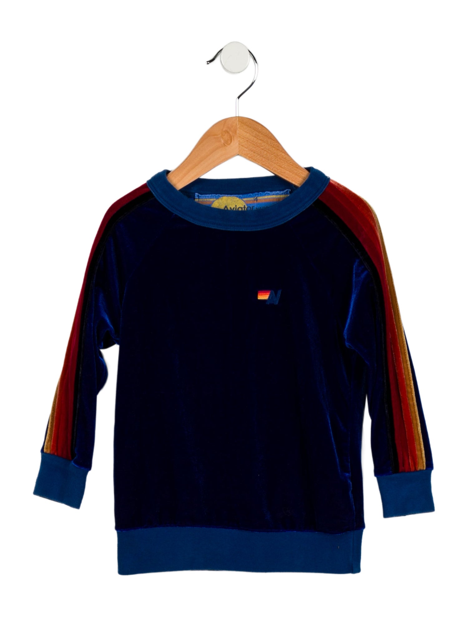 Aviator Nation Toddler Girls' Logo Print Long Sleeve Top