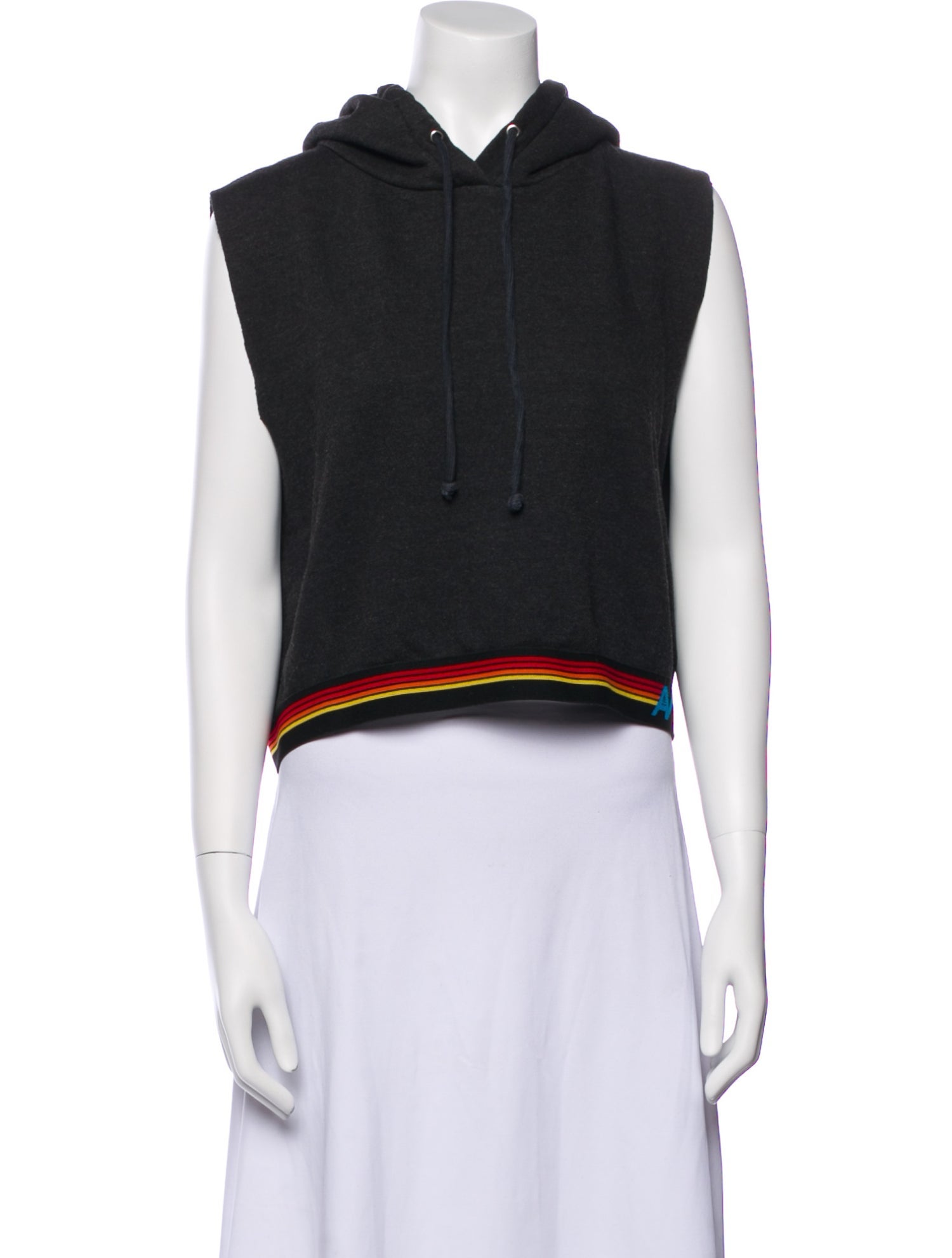 Aviator Nation Crew Neck Sleeveless Sweatshirt