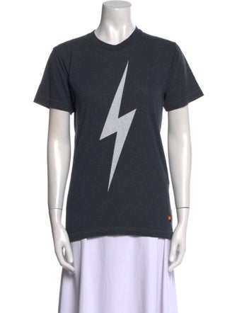 Aviator Nation Graphic Print Crew Neck T-Shirt