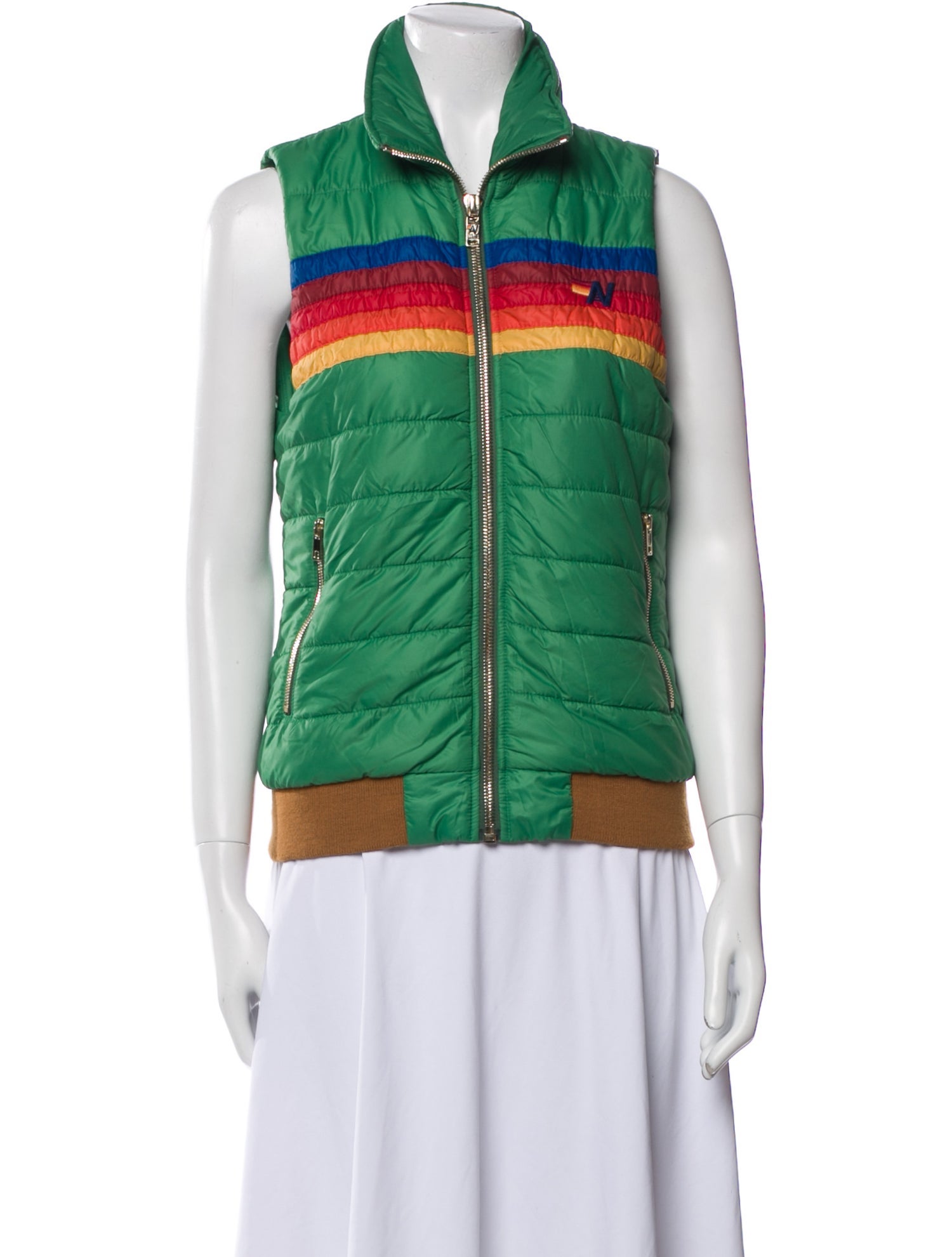 Aviator Nation Nylon Striped Vest