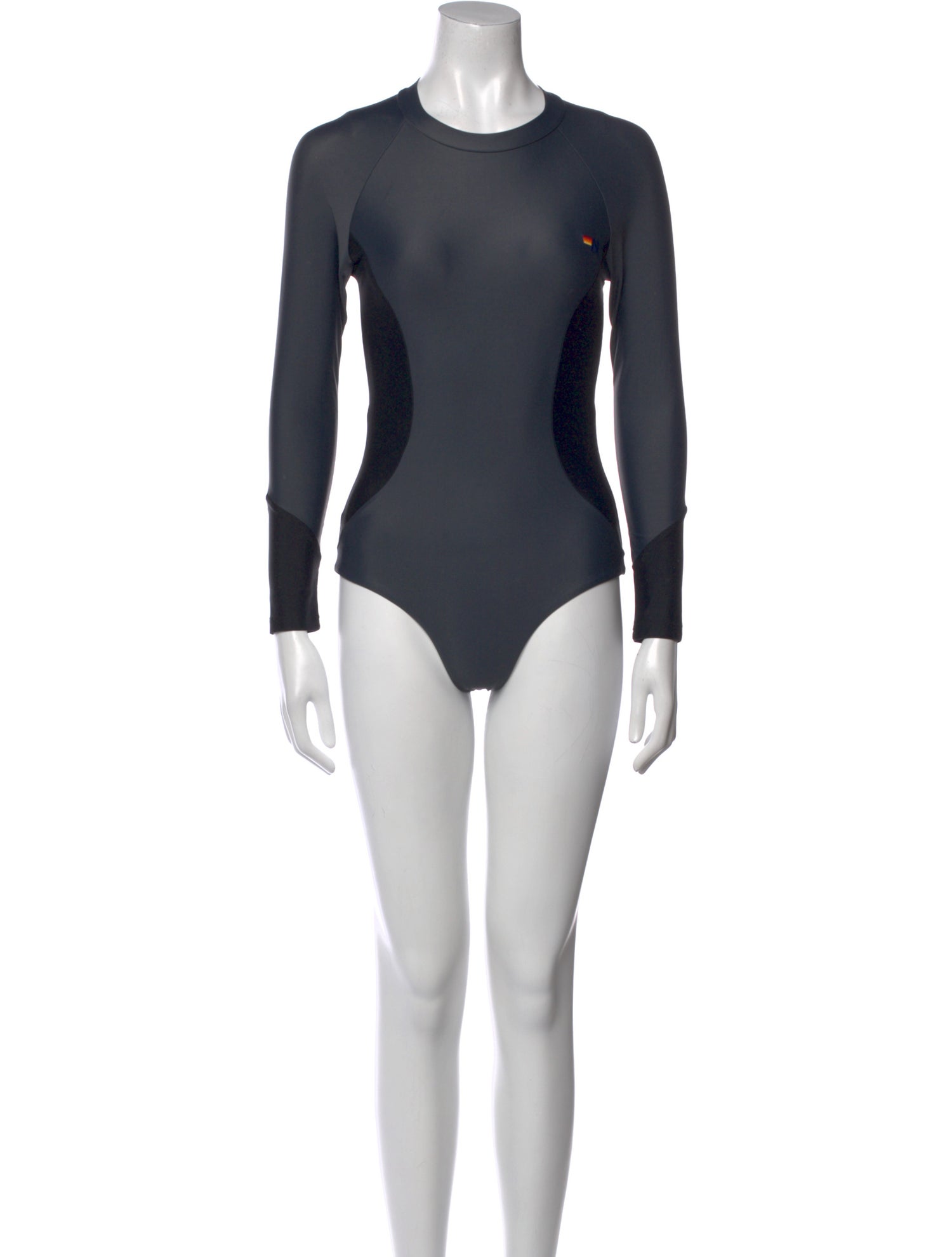 Aviator Nation Crew Neck Long Sleeve Bodysuit