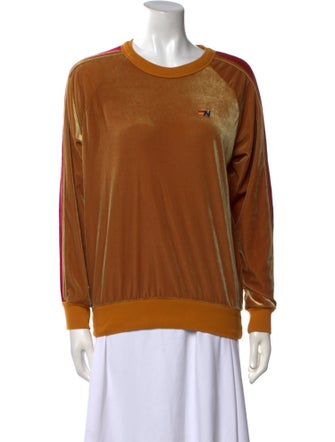 Aviator Nation Scoop Neck Long Sleeve Sweatshirt