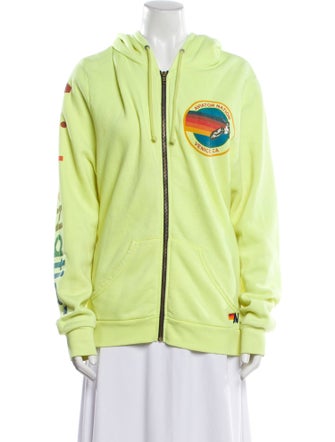 Aviator Nation Crew Neck Long Sleeve Sweatshirt