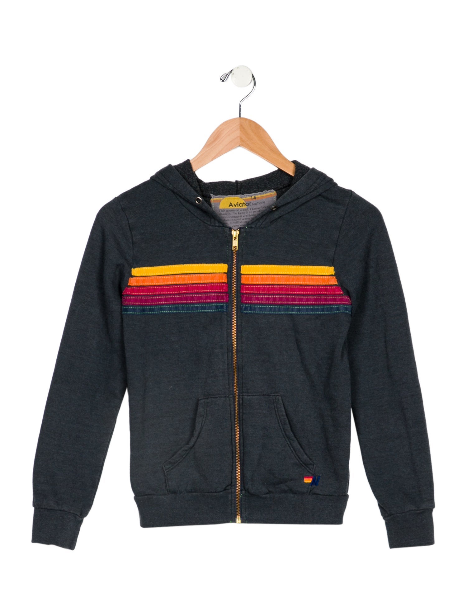 Aviator Nation Boys' Zip Up Hoodie