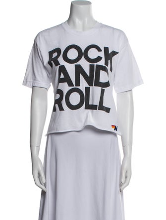 Aviator Nation Graphic Print Crew Neck T-Shirt