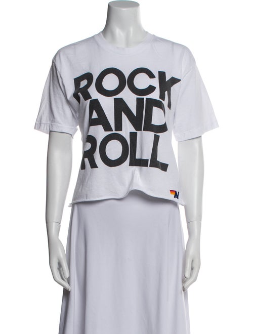 Aviator Nation Graphic Print Crew Neck T-Shirt