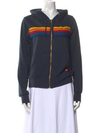 Aviator Nation Graphic Print Crew Neck Sweatshirt