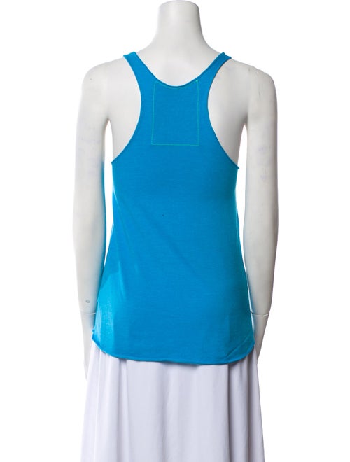 Aviator Nation Graphic Print Scoop Neck Top