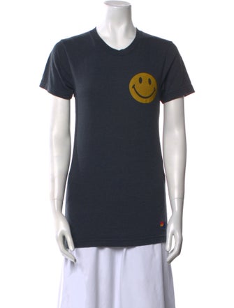 Aviator Nation Graphic Print Crew Neck T-Shirt