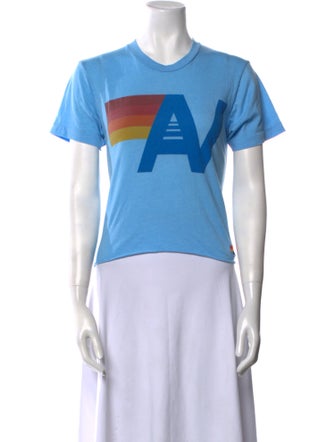 Aviator Nation Graphic Print Crew Neck T-Shirt