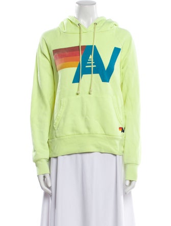 Aviator Nation Graphic Print Crew Neck Sweatshirt