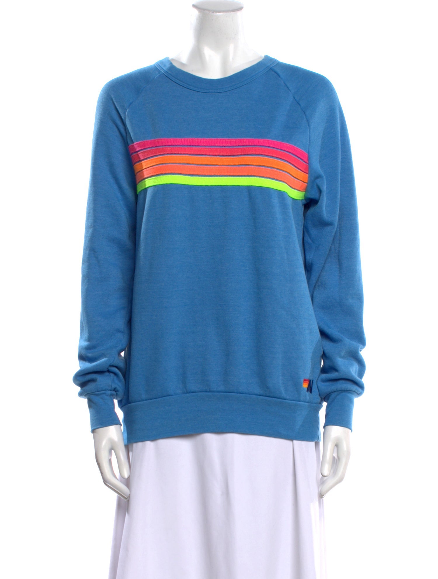 Aviator Nation Graphic Print Crew Neck Sweatshirt