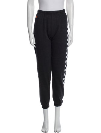 Aviator Nation Plaid Print Sweatpants