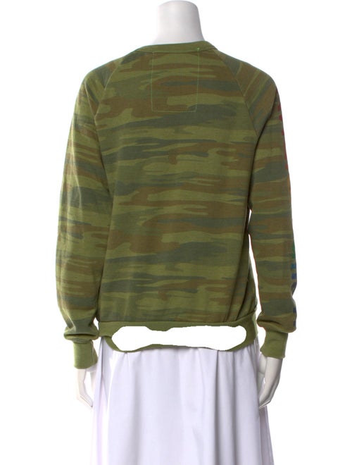 Aviator Nation Graphic Print Crew Neck Sweatshirt