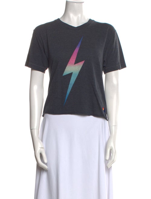 Aviator Nation Graphic Print Crew Neck T-Shirt