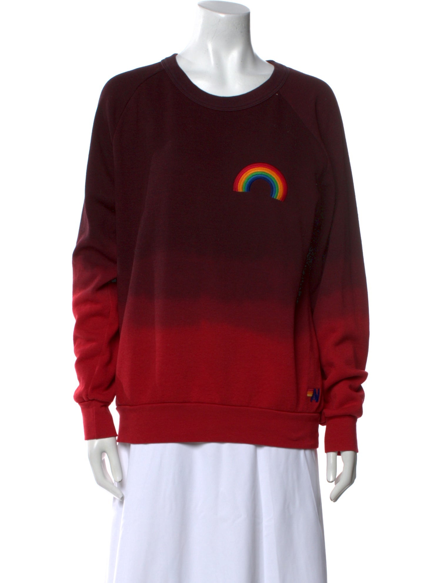 Aviator Nation Graphic Print Crew Neck Sweatshirt