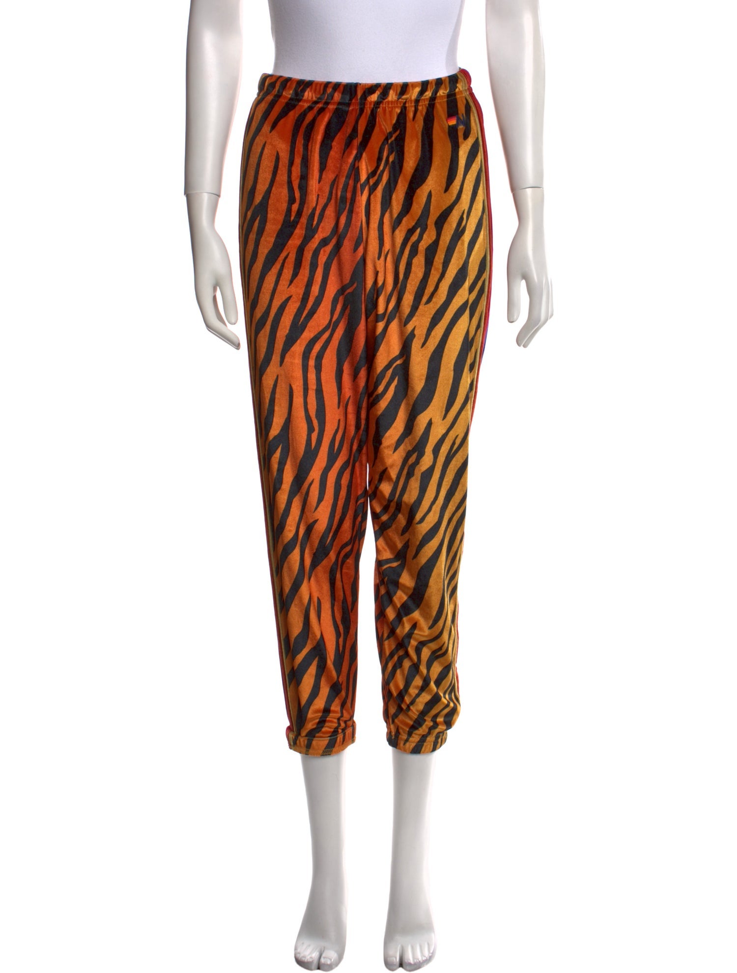 Aviator Nation Animal Print Skinny Leg Pants