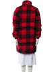 Aviator Nation Plaid Print Coat